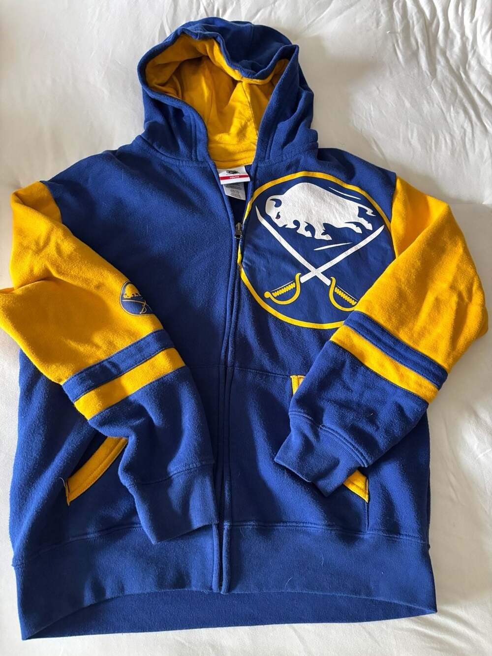 Buffalo Sabres Full Zip Hoodie Youth